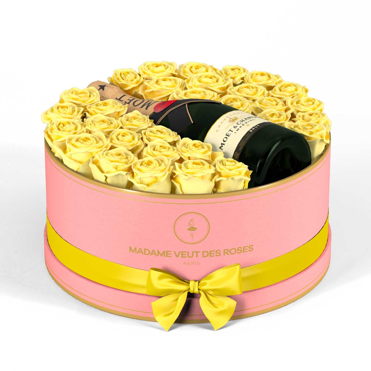 Rond Grand - Roses éternelles - Madame Veut Des Roses