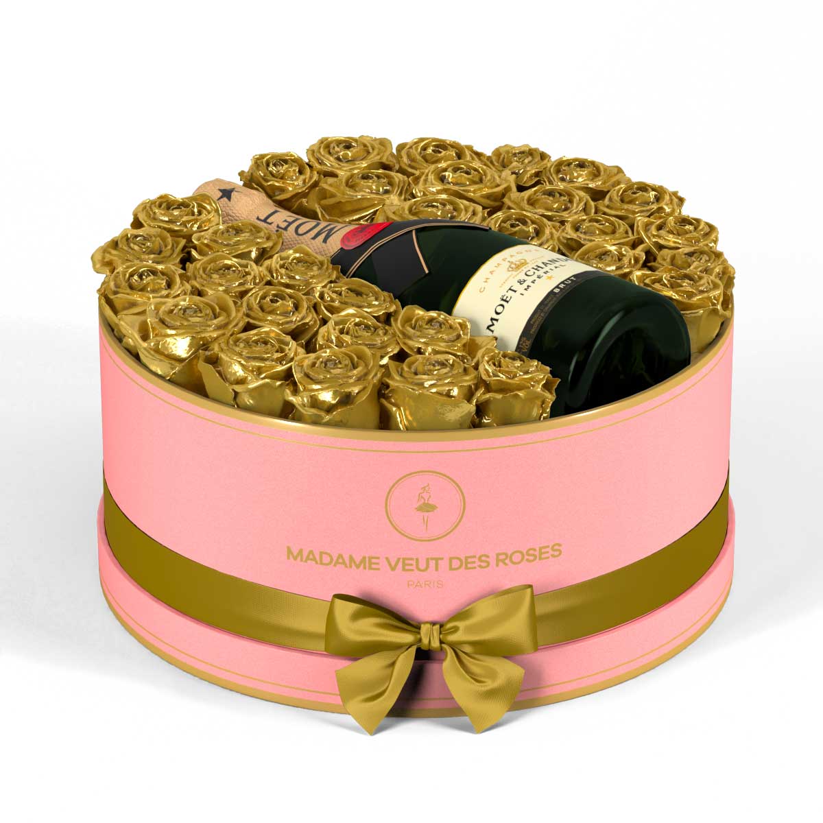 Rond Grand - Roses éternelles - Madame Veut Des Roses