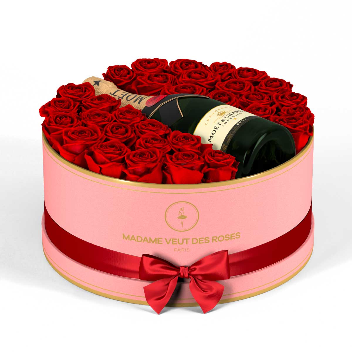 Rond Grand - Roses éternelles - Madame Veut Des Roses