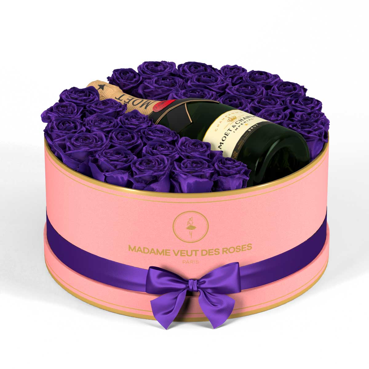 Rond Grand - Roses éternelles - Madame Veut Des Roses
