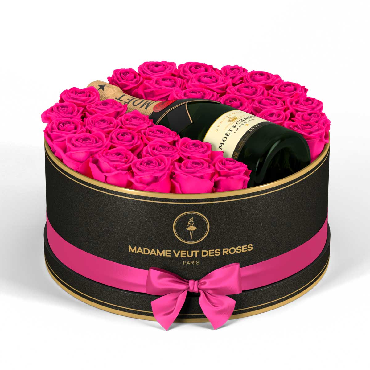 Rond Grand - Roses éternelles - Madame Veut Des Roses