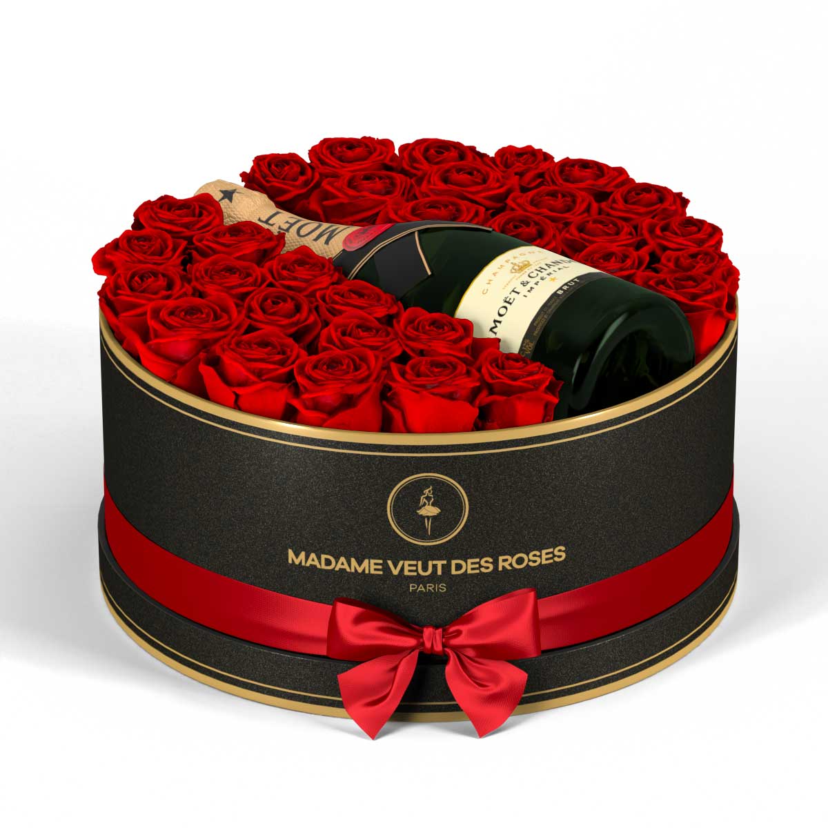 Rond Grand - Roses éternelles - Madame Veut Des Roses
