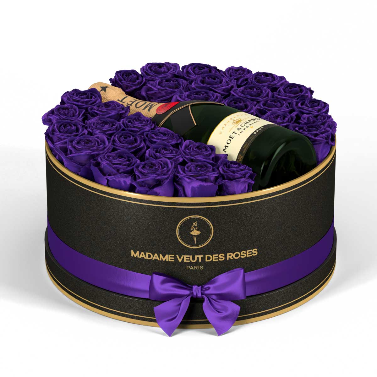 Rond Grand - Roses éternelles - Madame Veut Des Roses
