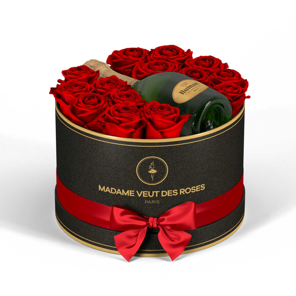 Rond Medium - Roses éternelles - Madame Veut Des Roses