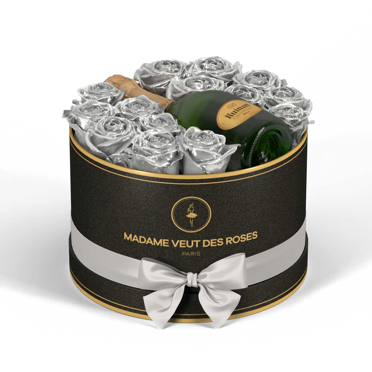 Rond Medium - Roses éternelles - Madame Veut Des Roses