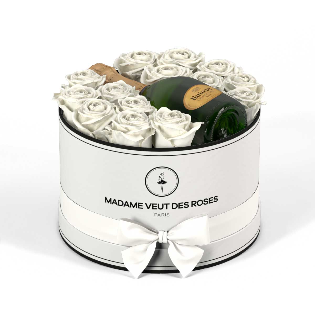 Rond Medium - Roses éternelles - Madame Veut Des Roses