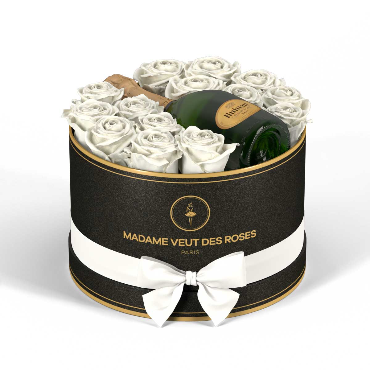 Rond Medium - Roses éternelles - Madame Veut Des Roses
