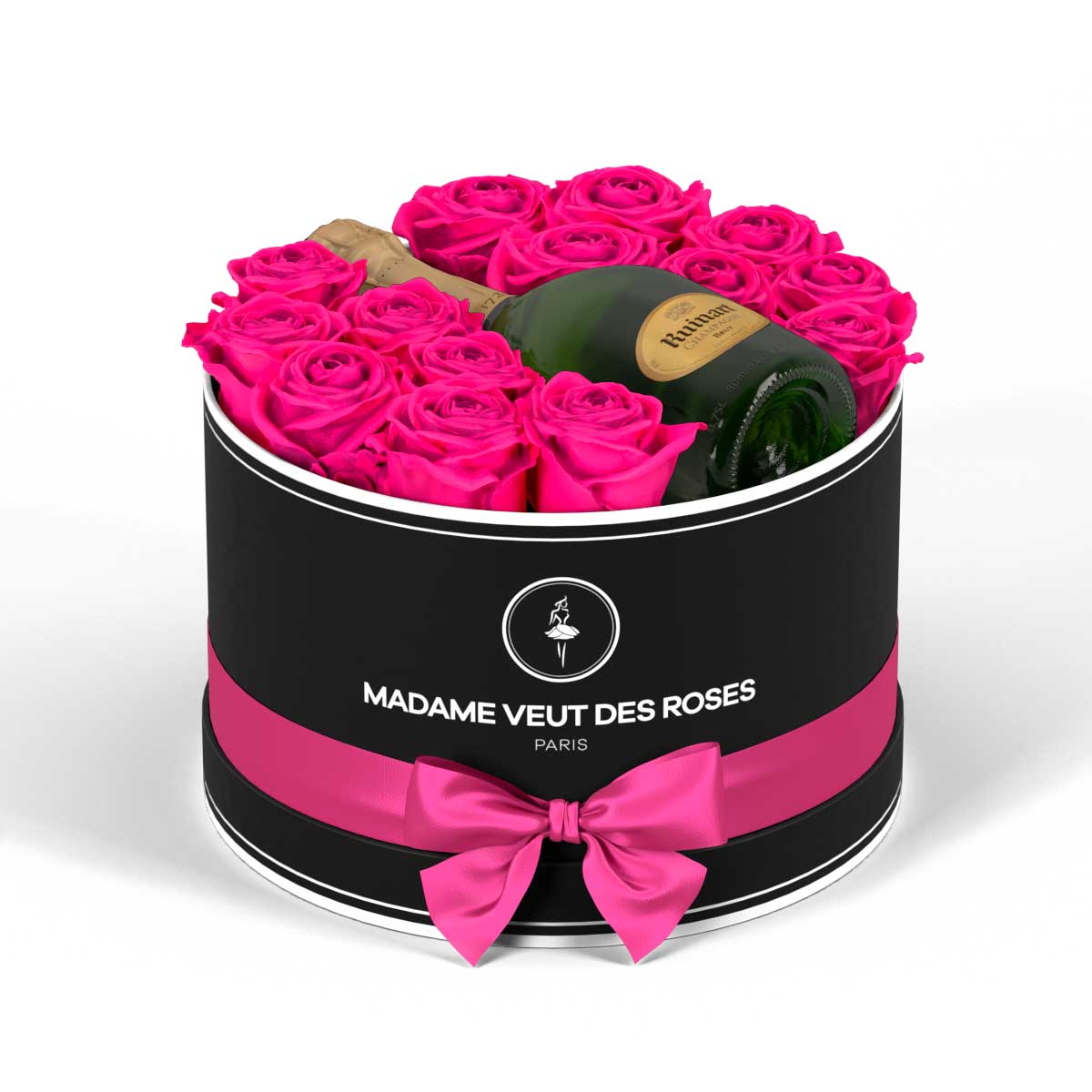 Rond Medium - Roses éternelles - Madame Veut Des Roses