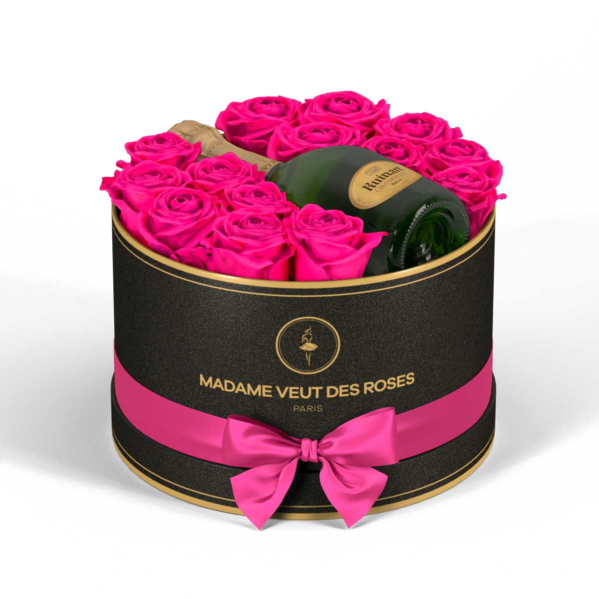 Rond Medium - Roses éternelles - Madame Veut Des Roses