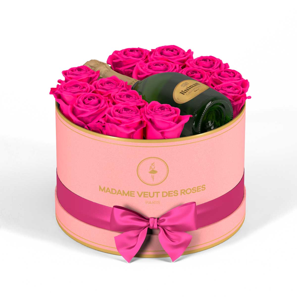 Rond Medium - Roses éternelles - Madame Veut Des Roses