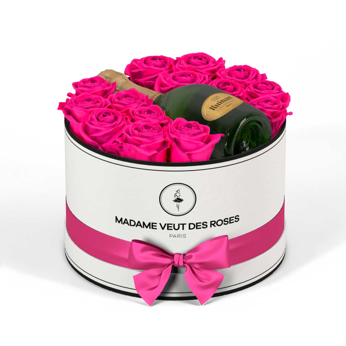 Rond Medium - Roses éternelles - Madame Veut Des Roses