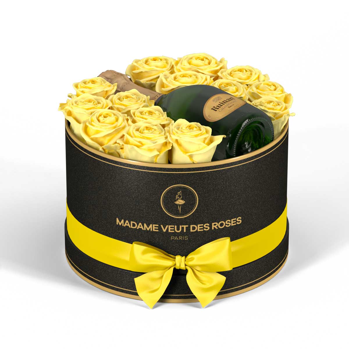 Rond Medium - Roses éternelles - Madame Veut Des Roses