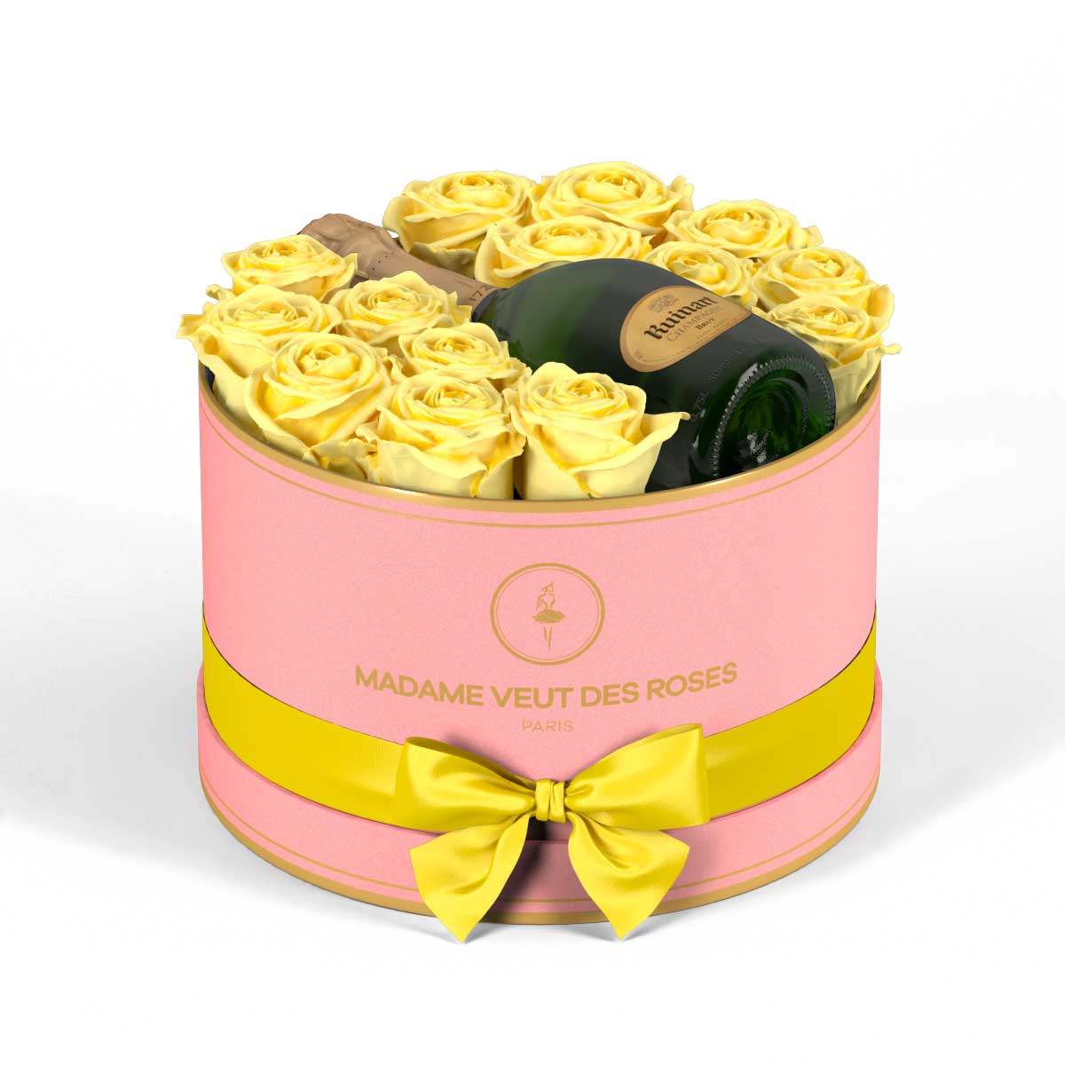 Rond Medium - Roses éternelles - Madame Veut Des Roses