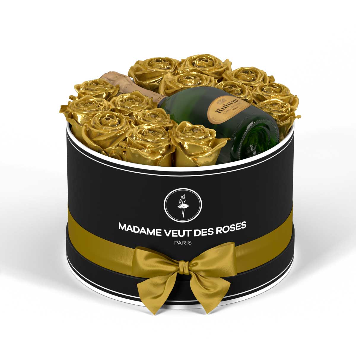 Rond Medium - Roses éternelles - Madame Veut Des Roses