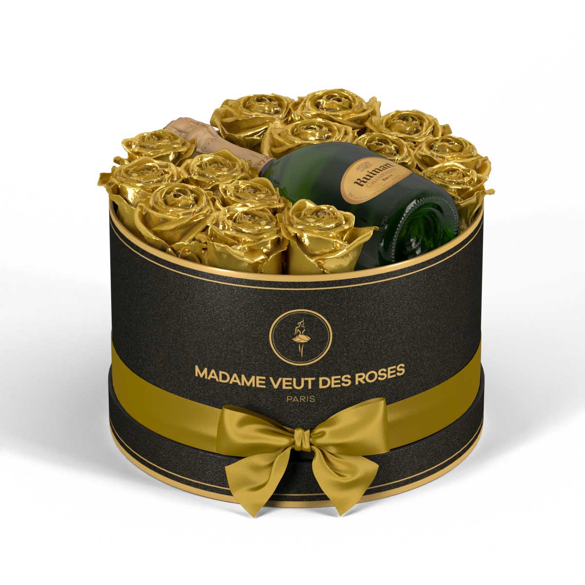 Rond Medium - Roses éternelles - Madame Veut Des Roses