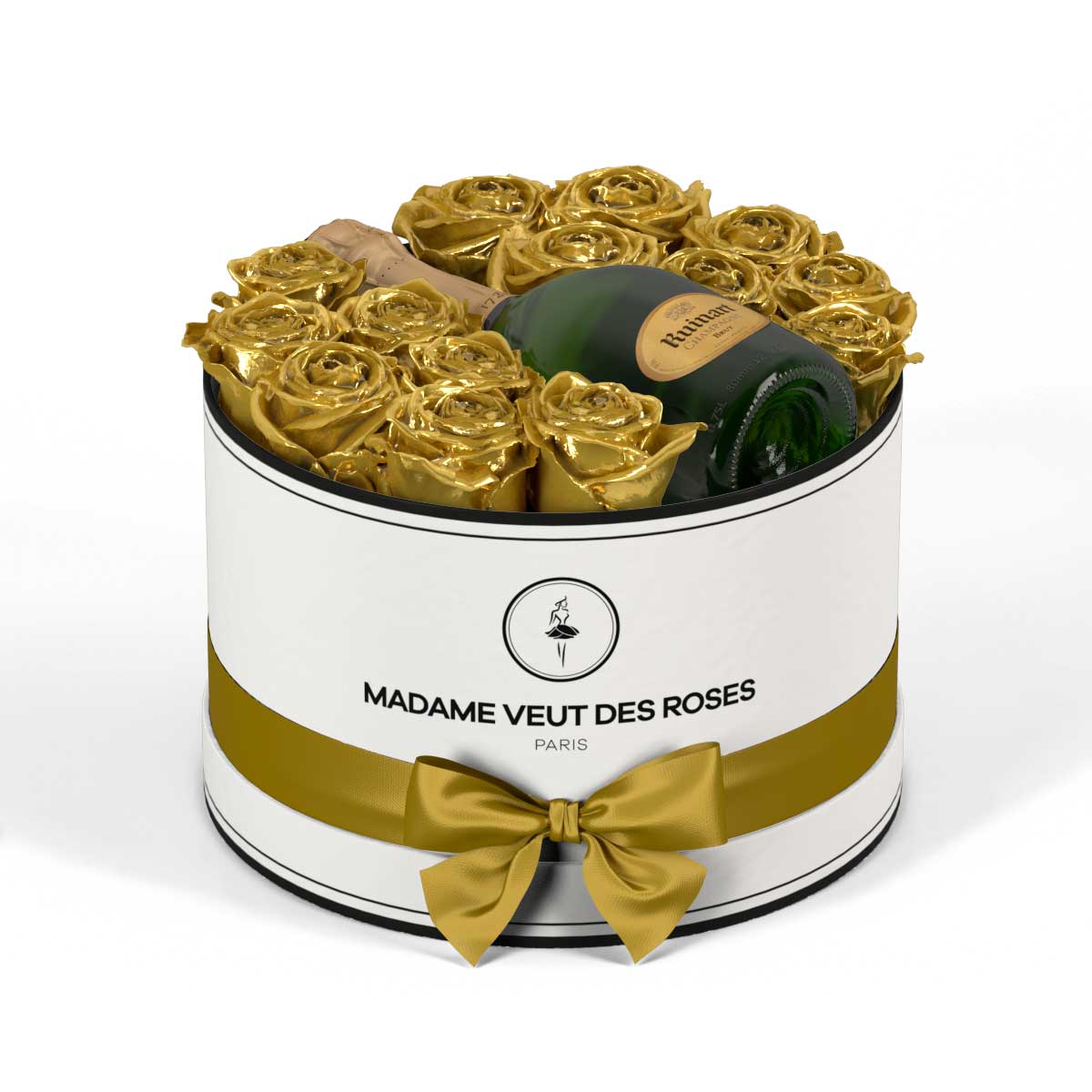 Rond Medium - Roses éternelles - Madame Veut Des Roses