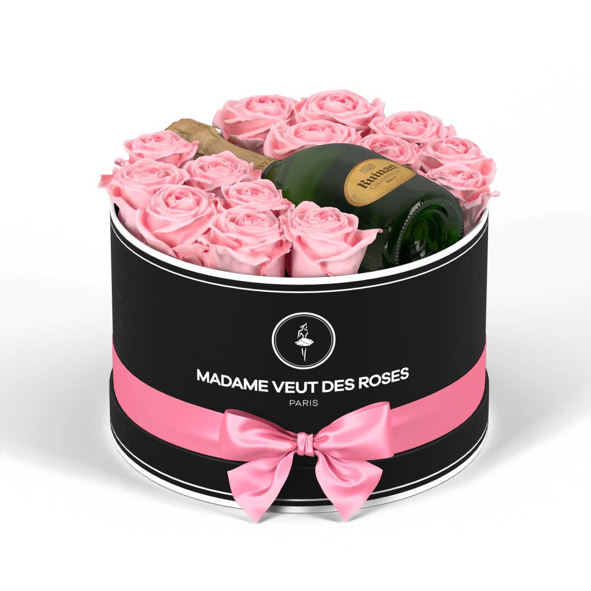 Rond Medium - Roses éternelles - Madame Veut Des Roses