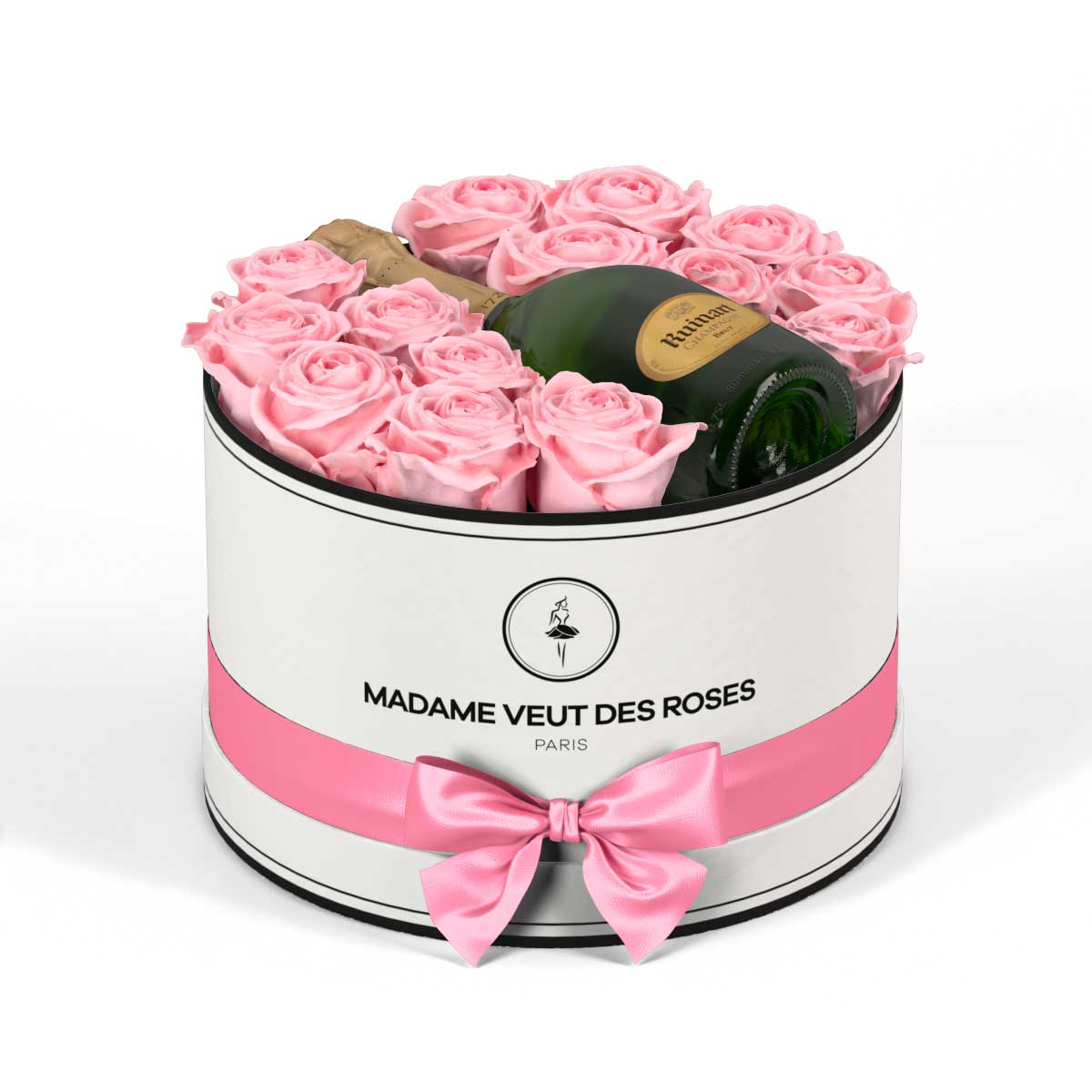 Rond Medium - Roses éternelles - Madame Veut Des Roses