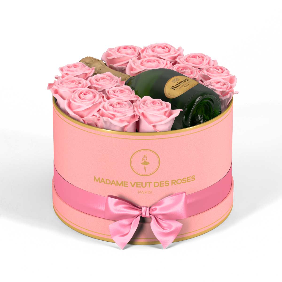 Rond Medium - Roses éternelles - Madame Veut Des Roses