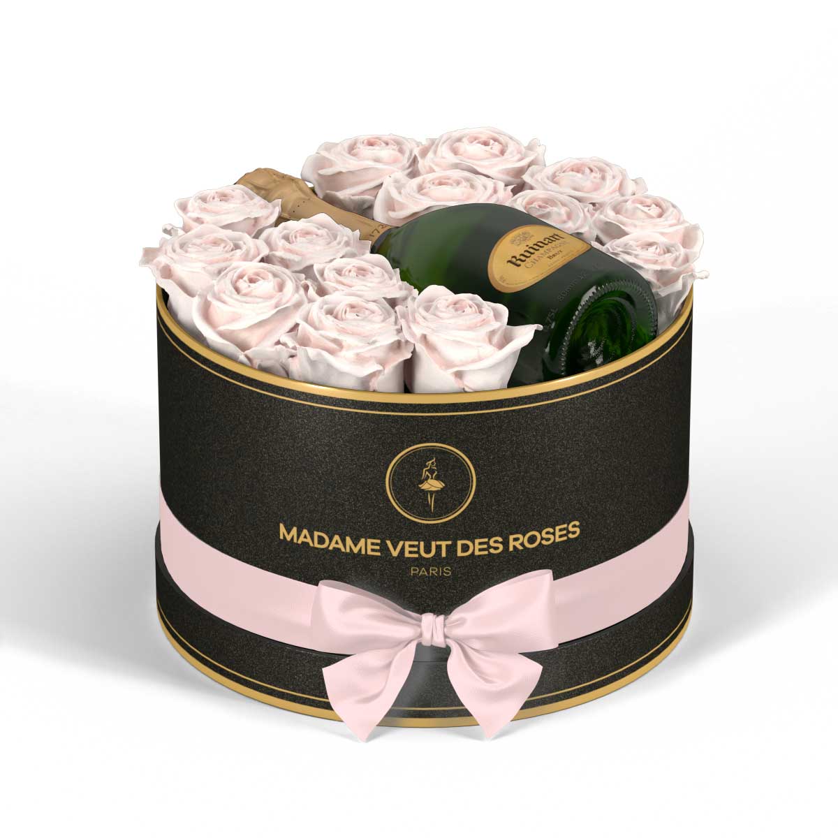 Rond Medium - Roses éternelles - Madame Veut Des Roses