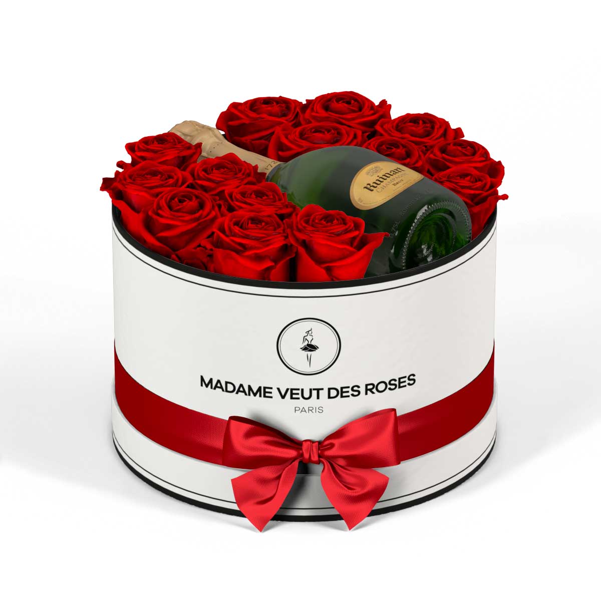 Rond Medium - Roses éternelles - Madame Veut Des Roses