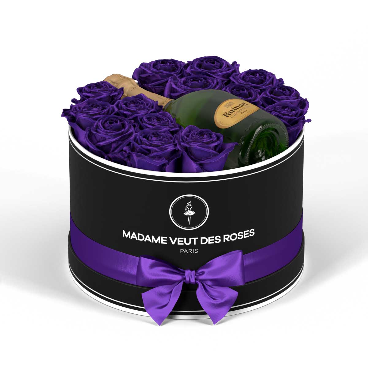 Rond Medium - Roses éternelles - Madame Veut Des Roses