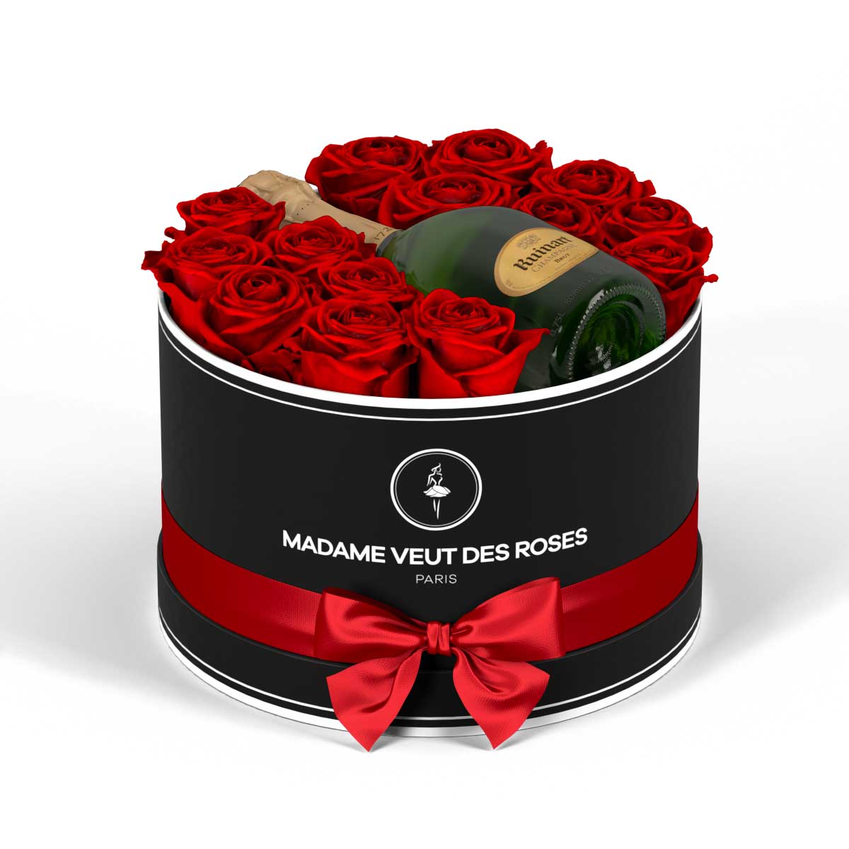 Rond Medium - Roses éternelles - Madame Veut Des Roses