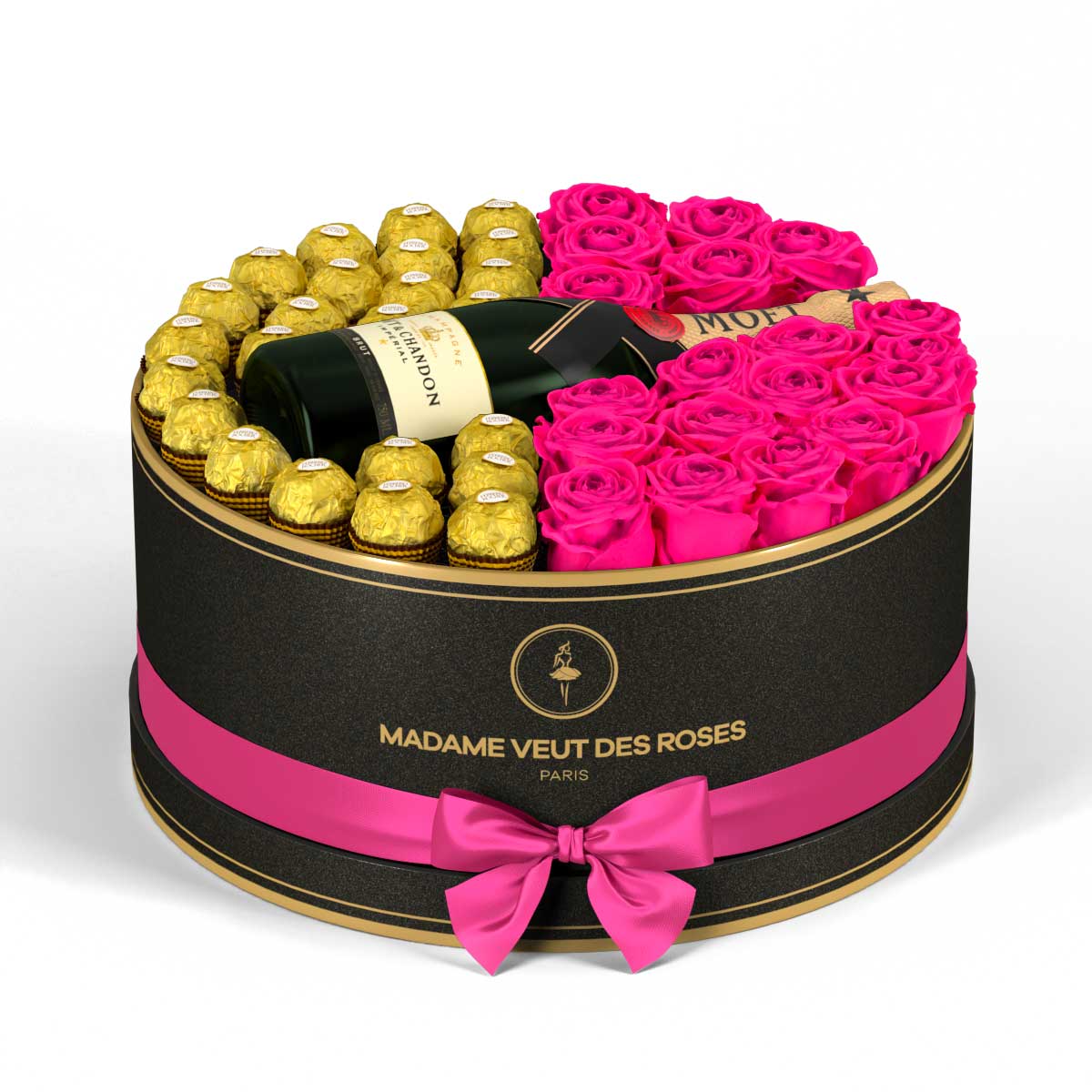 Rond Grand - Roses éternelles - Madame Veut Des Roses