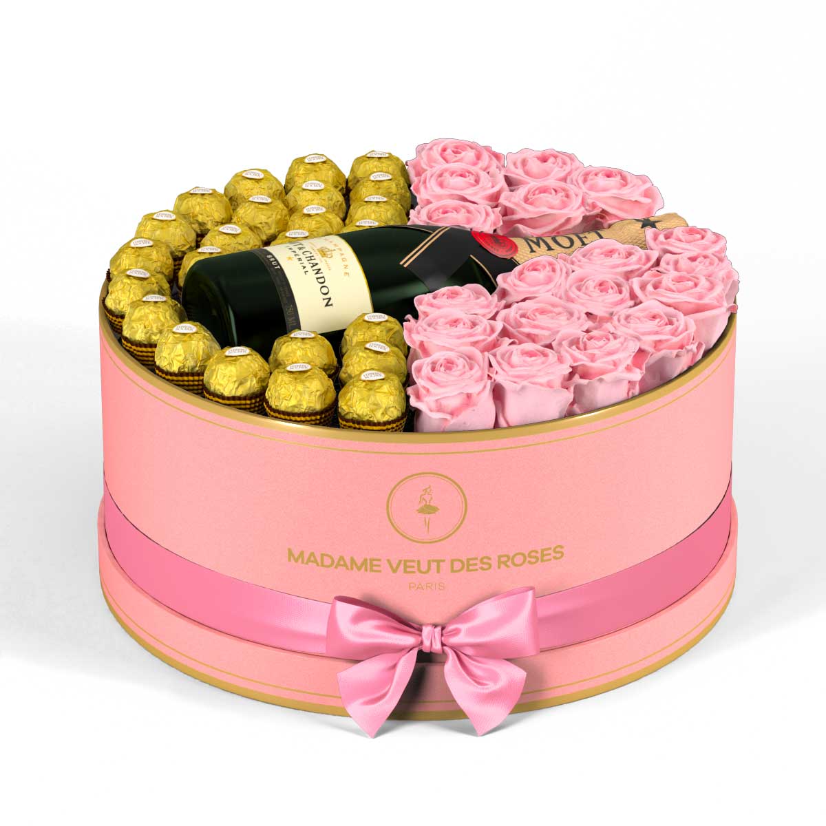 Rond Grand - Roses éternelles - Madame Veut Des Roses