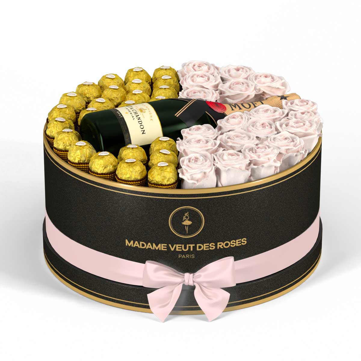 Rond Grand - Roses éternelles - Madame Veut Des Roses