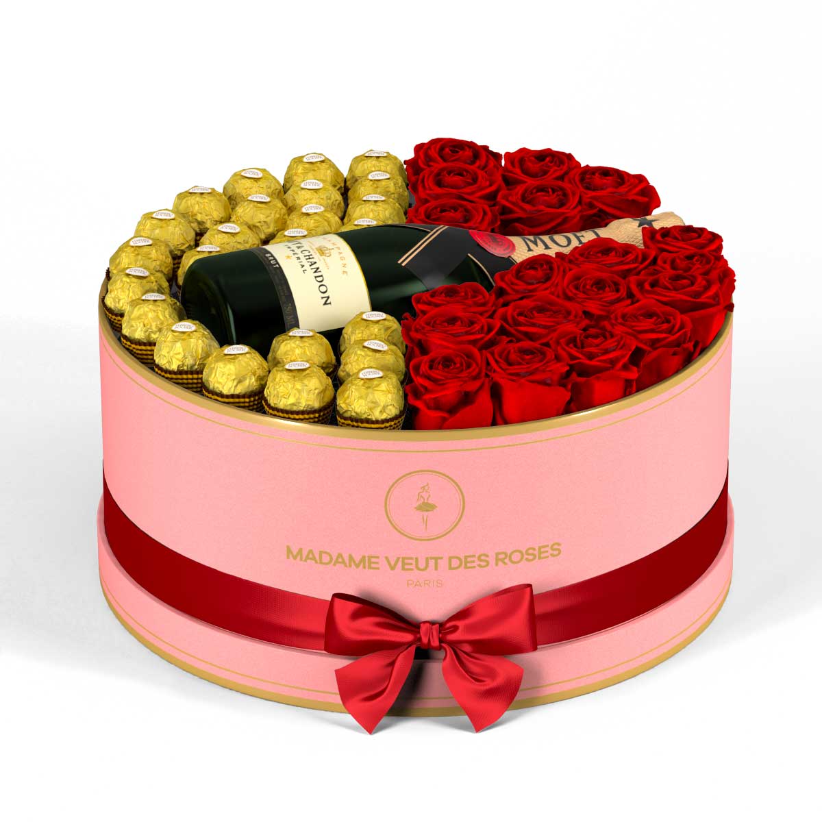 Rond Grand - Roses éternelles - Madame Veut Des Roses