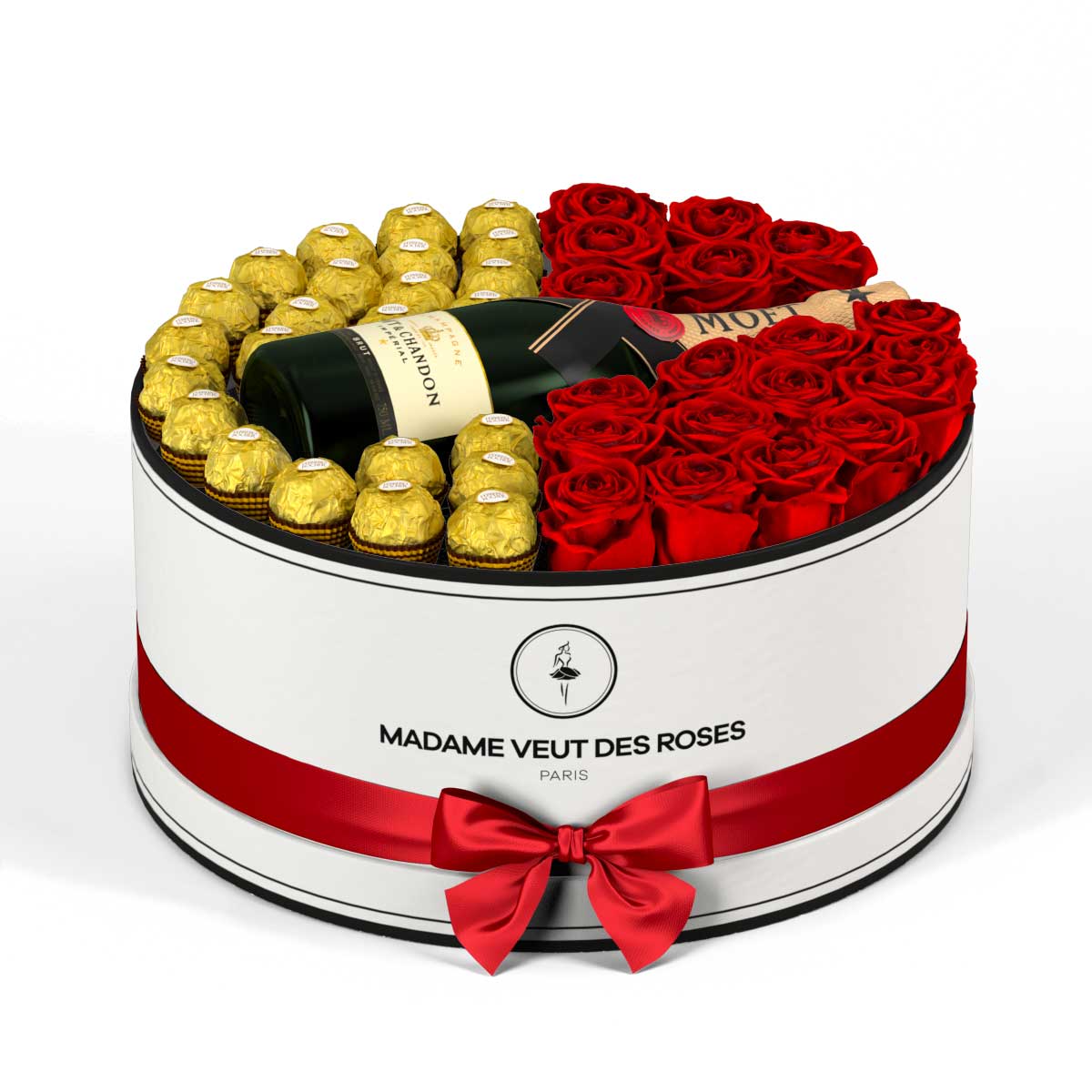 Rond Grand - Roses éternelles - Madame Veut Des Roses
