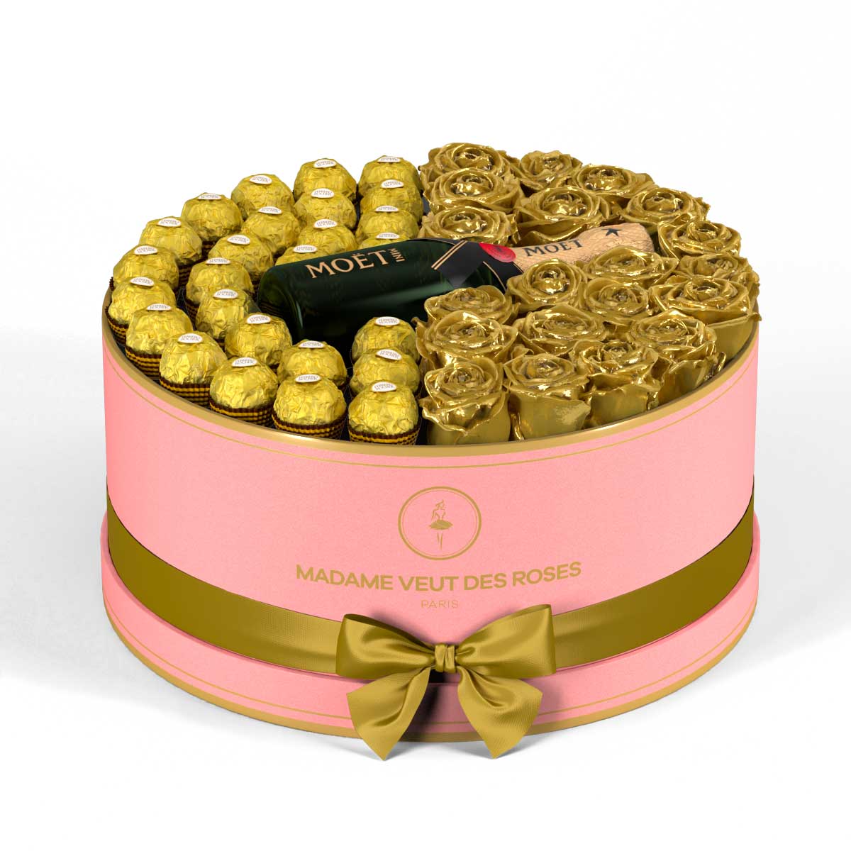 Rond Grand - Roses éternelles - Madame Veut Des Roses
