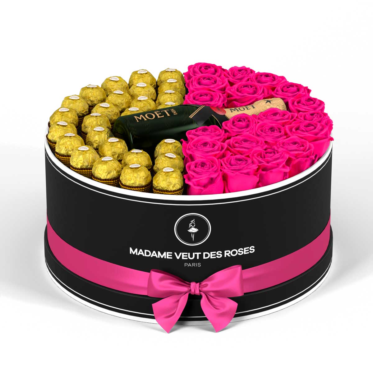 Rond Grand - Roses éternelles - Madame Veut Des Roses