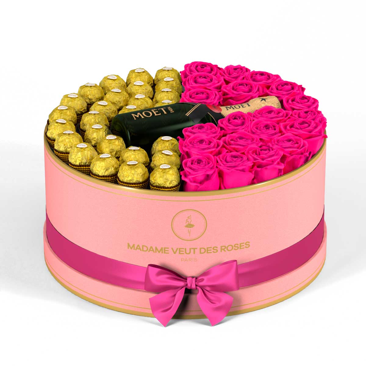 Rond Grand - Roses éternelles - Madame Veut Des Roses