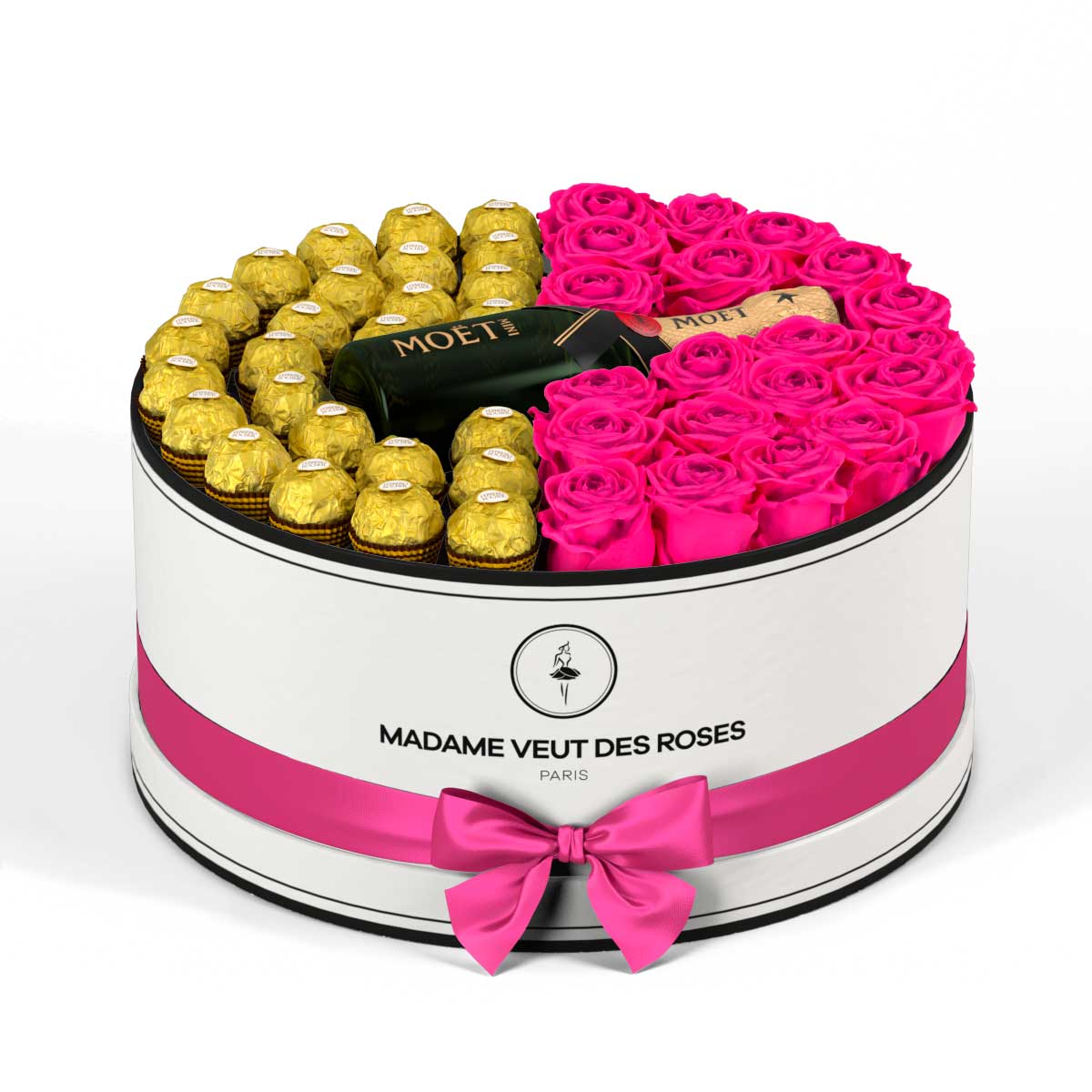 Rond Grand - Roses éternelles - Madame Veut Des Roses