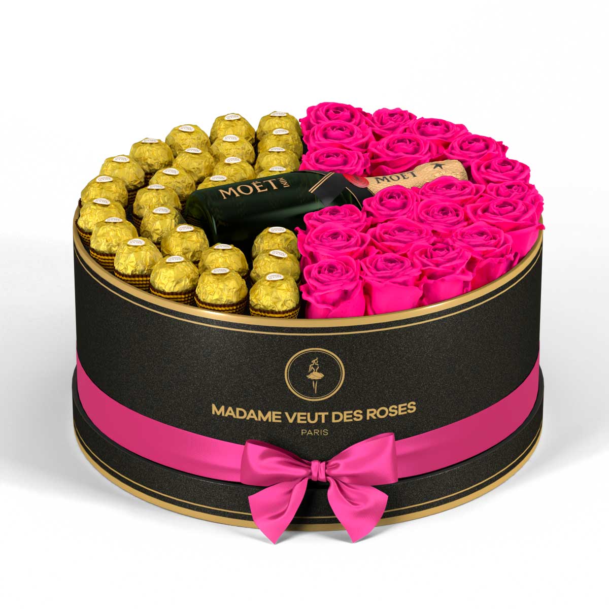 Rond Grand - Roses éternelles - Madame Veut Des Roses