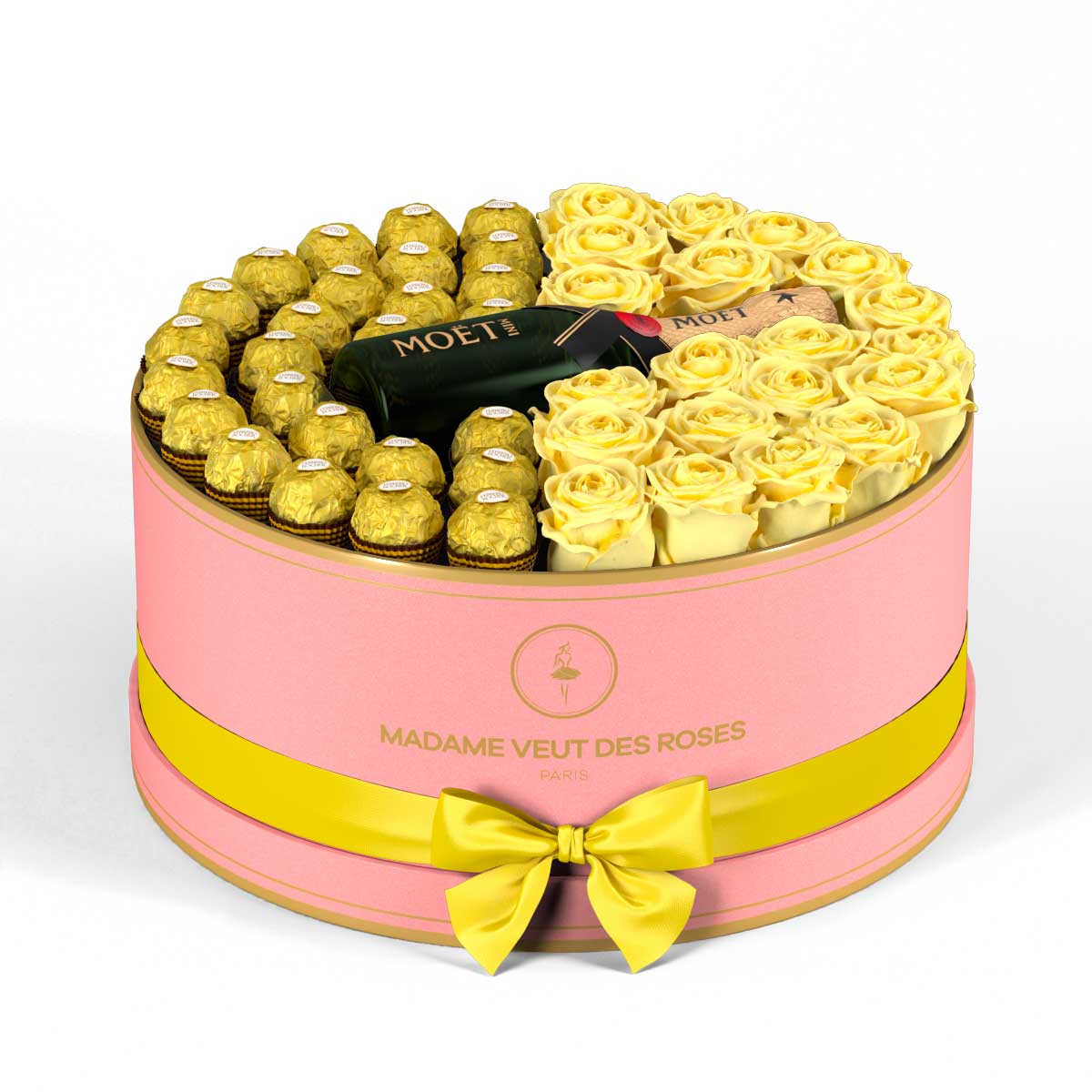 Rond Grand - Roses éternelles - Madame Veut Des Roses