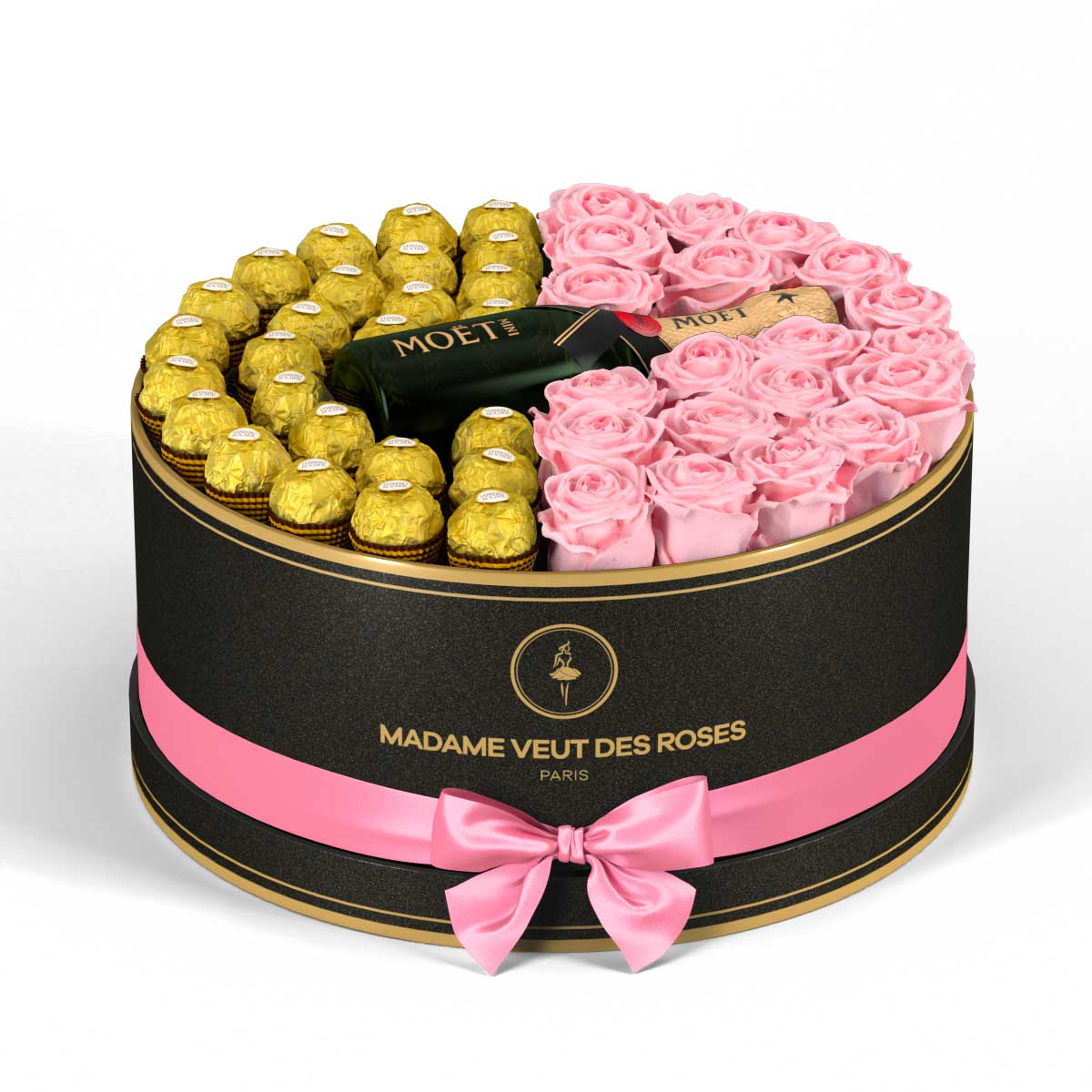 Rond Grand - Roses éternelles - Madame Veut Des Roses