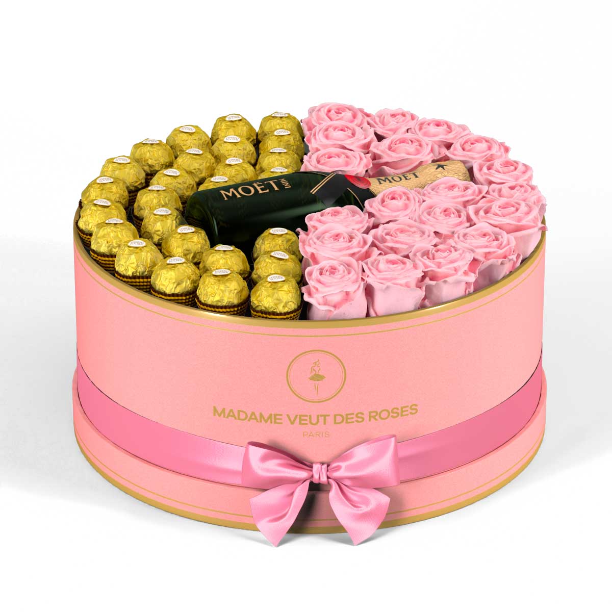 Rond Grand - Roses éternelles - Madame Veut Des Roses