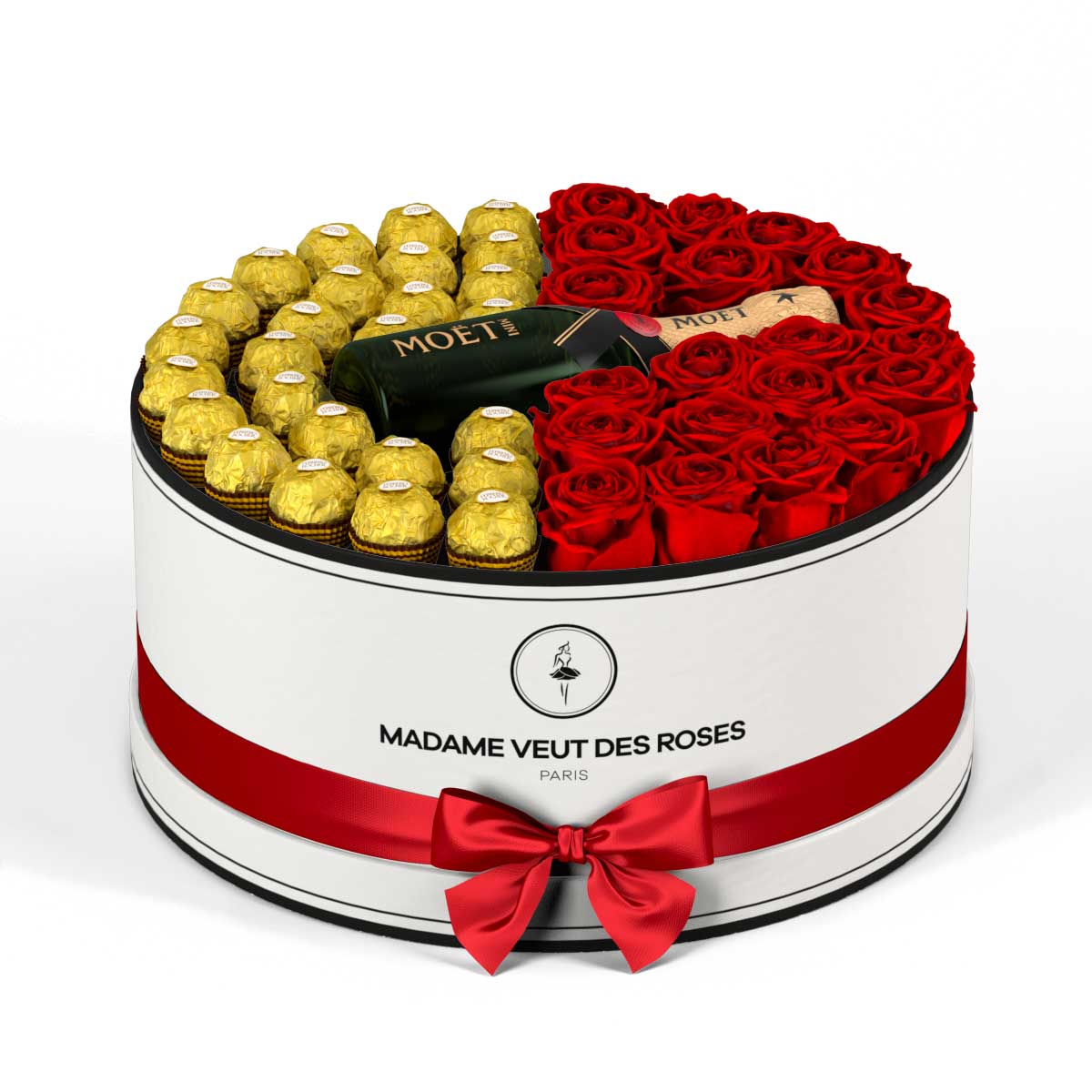 Rond Grand - Roses éternelles - Madame Veut Des Roses