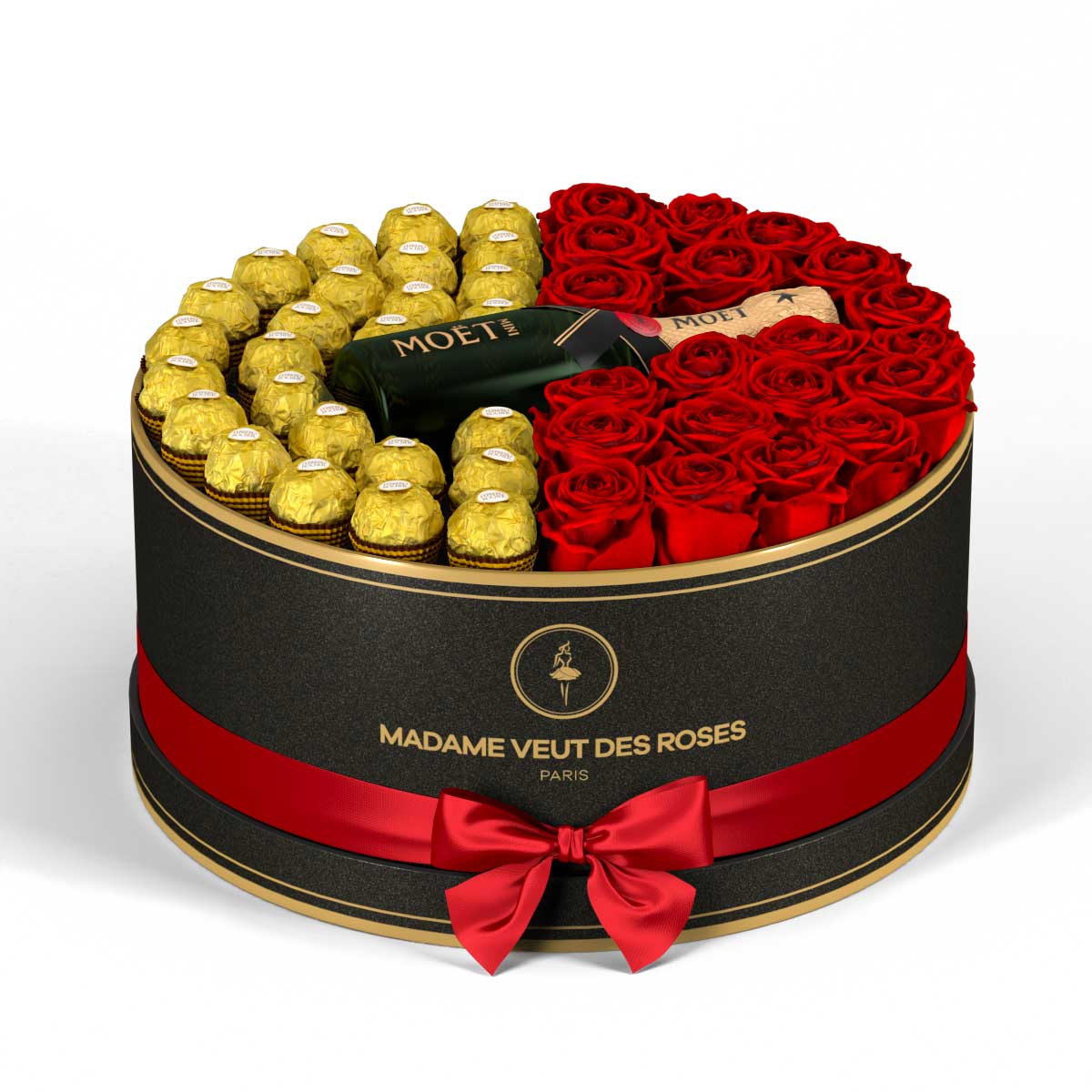 Rond Grand - Roses éternelles - Madame Veut Des Roses