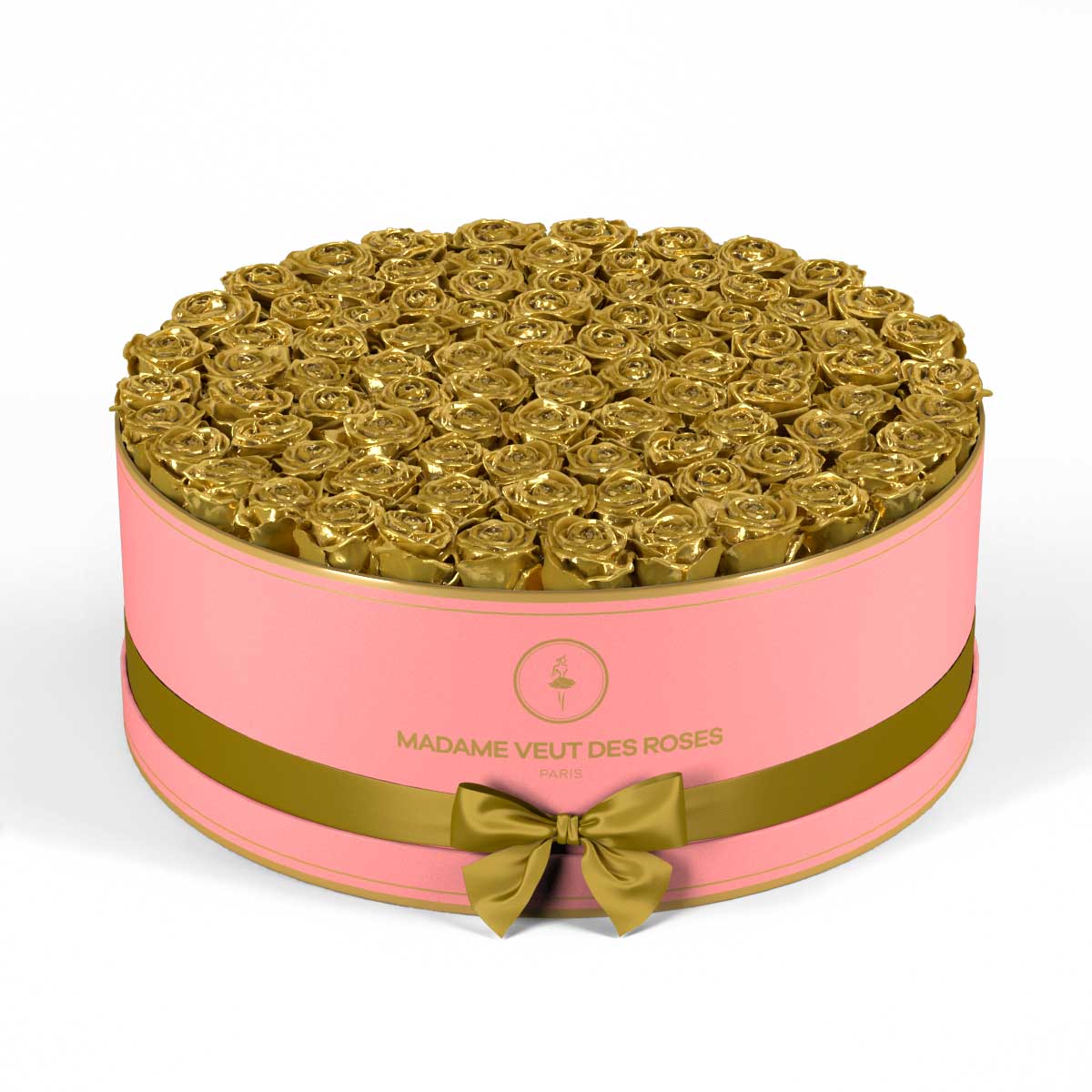 Rond Luxe - Roses éternelles - Madame Veut Des Roses