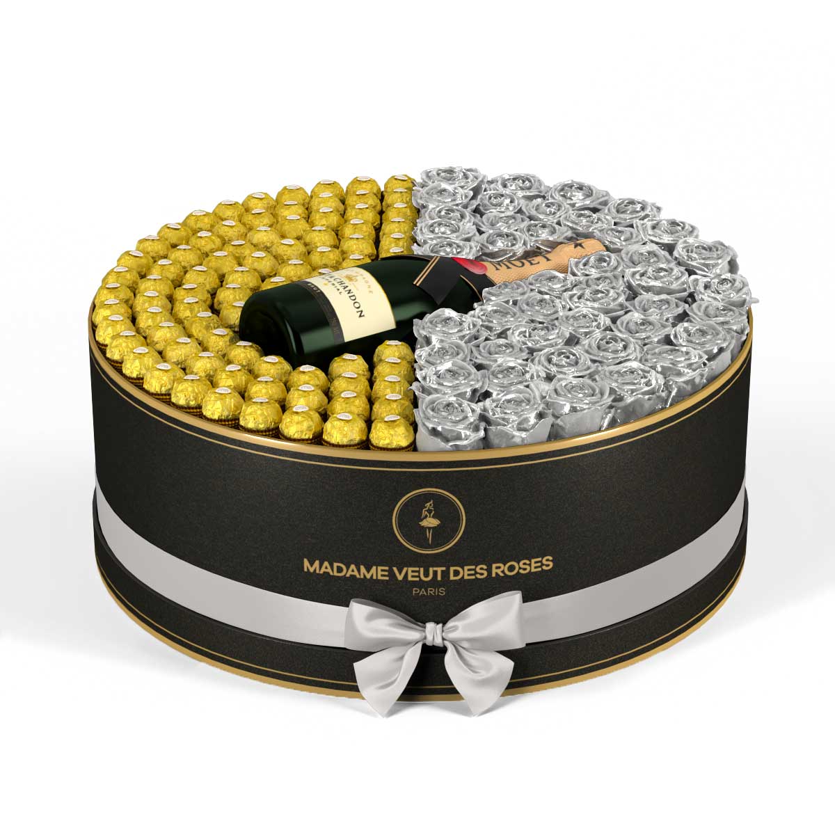 Rond Luxe - Roses éternelles - Madame Veut Des Roses