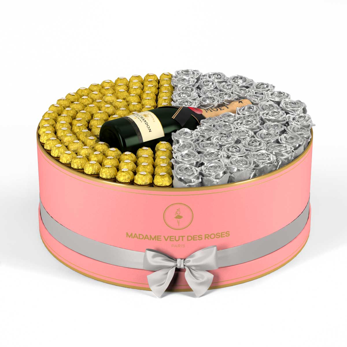 Rond Luxe - Roses éternelles - Madame Veut Des Roses
