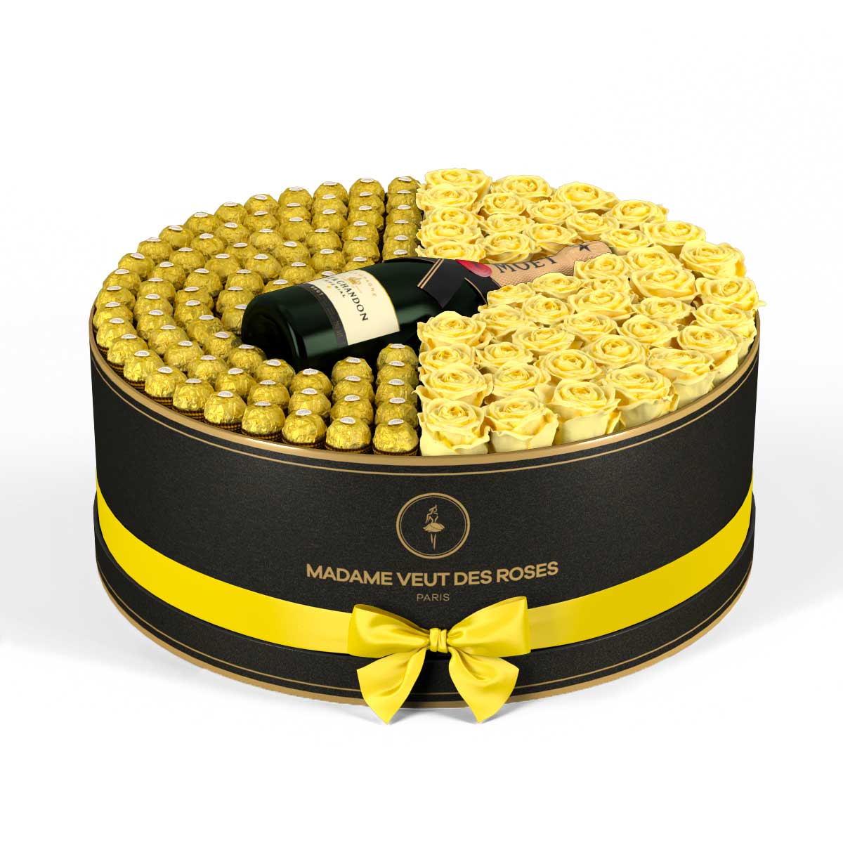 Rond Luxe - Roses éternelles - Madame Veut Des Roses