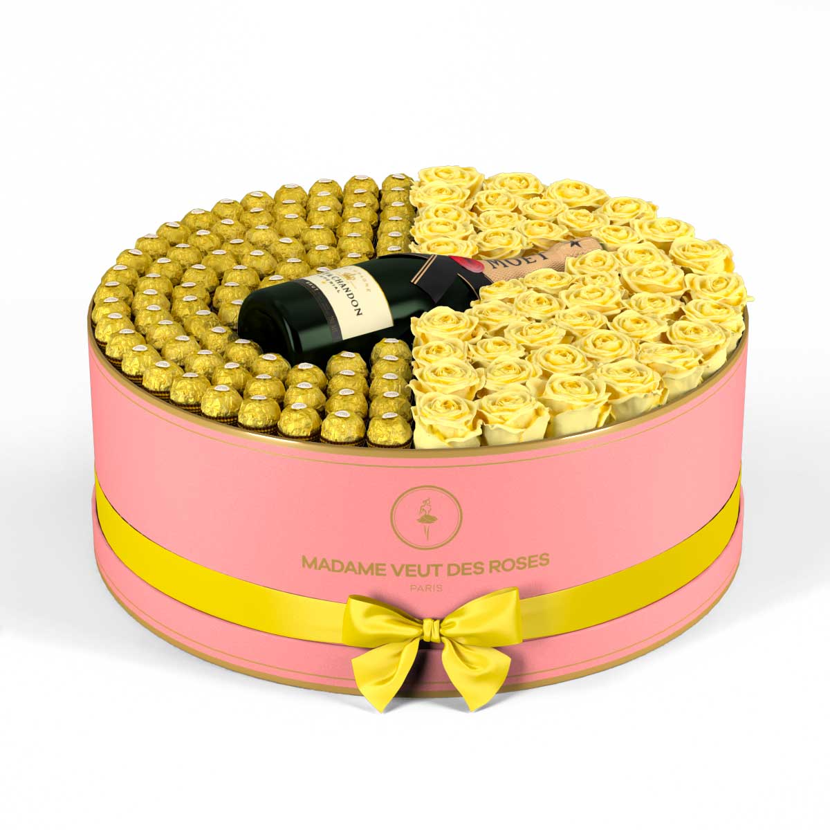Rond Luxe - Roses éternelles - Madame Veut Des Roses