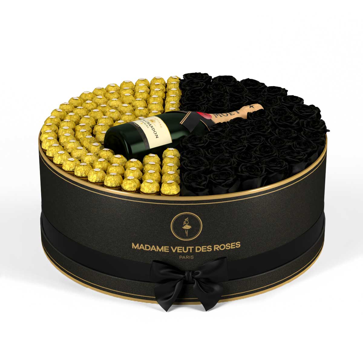 Rond Luxe - Roses éternelles - Madame Veut Des Roses