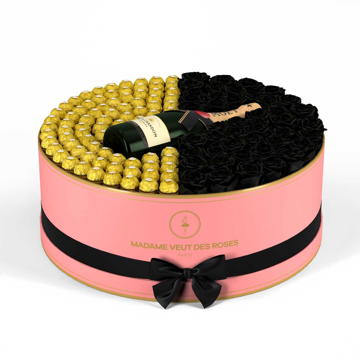 Rond Luxe - Roses éternelles - Madame Veut Des Roses
