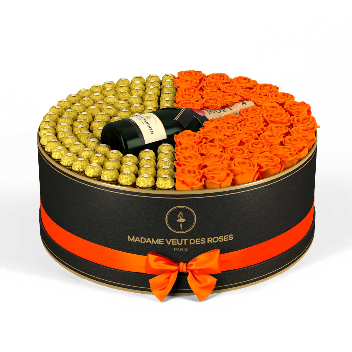 Rond Luxe - Roses éternelles - Madame Veut Des Roses